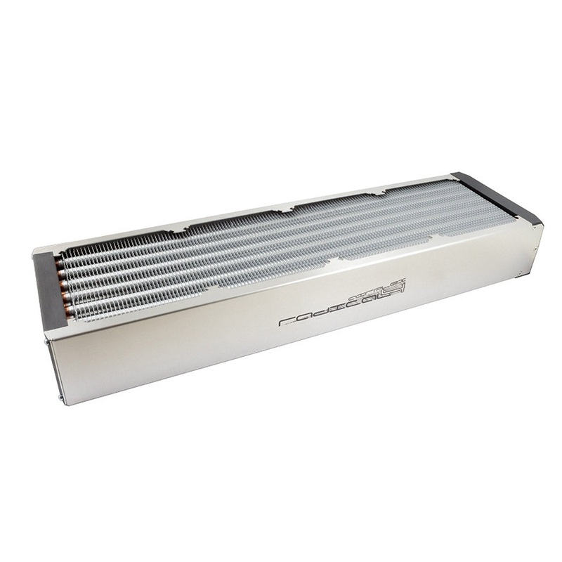 Aquacomputer Airplex Radical 4/480, Aluminum Fins