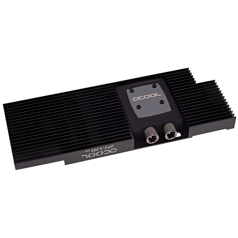 Alphacool NexXxoS GPX – Nvidia Geforce GTX 980 M08 – incl. backplate – black