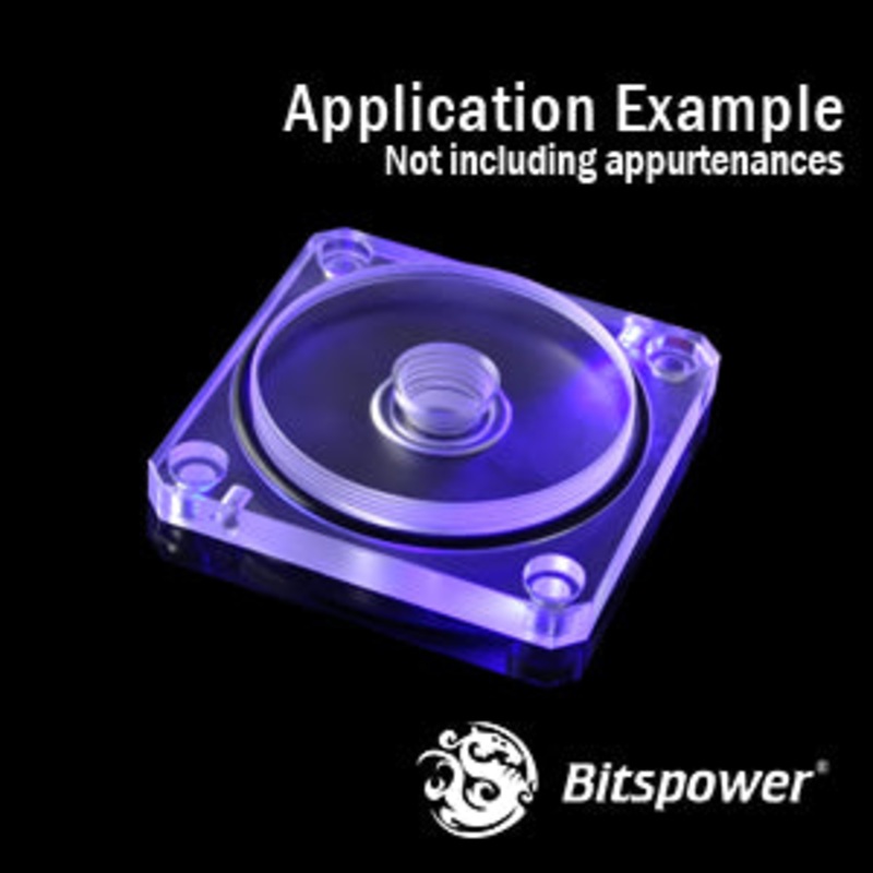 Bitspower DDC TOP Tank Adapter Seat (Acrylic Edition)