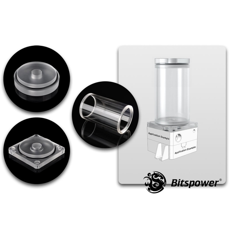 Bitspower DDC TOP Upgrade Kit 100 (Acrylic Version)