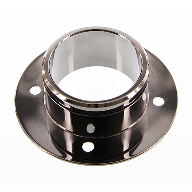 Monsoon MMRS Fill Drain Port Round Cap Spacer – Black Chrome