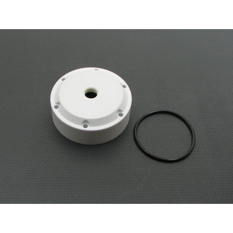 Monsoon MMRS Single Port End Cap – White