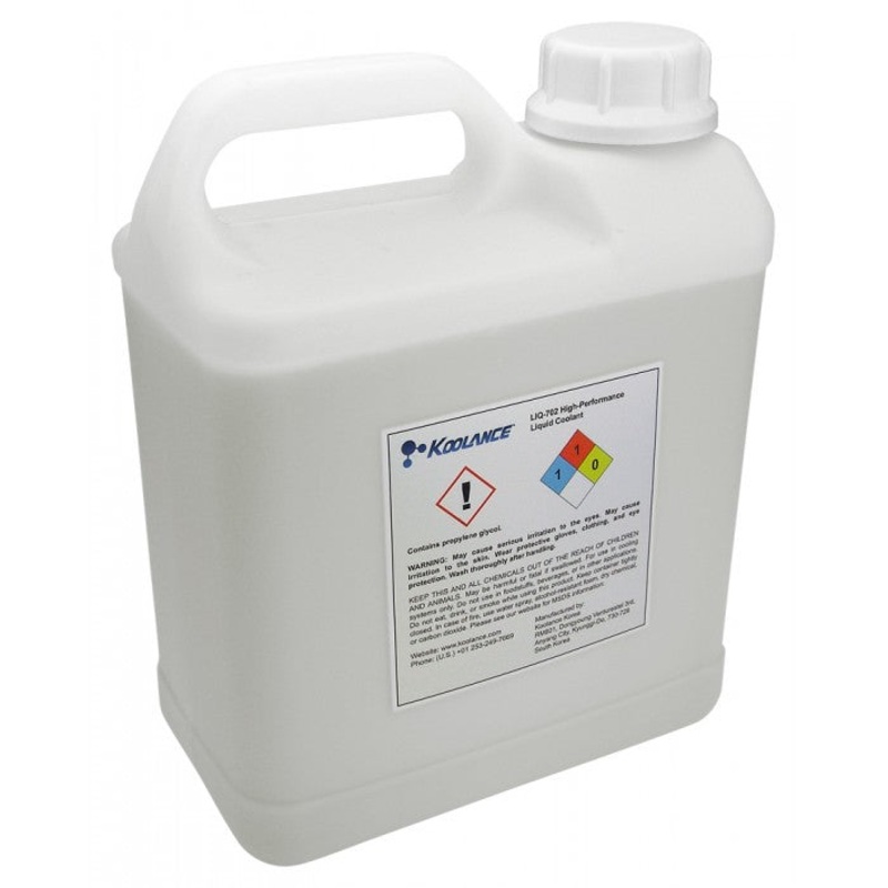 Koolance 702 Liquid Coolant, High-Performance, Colorless, 5000ml (169 fl oz)