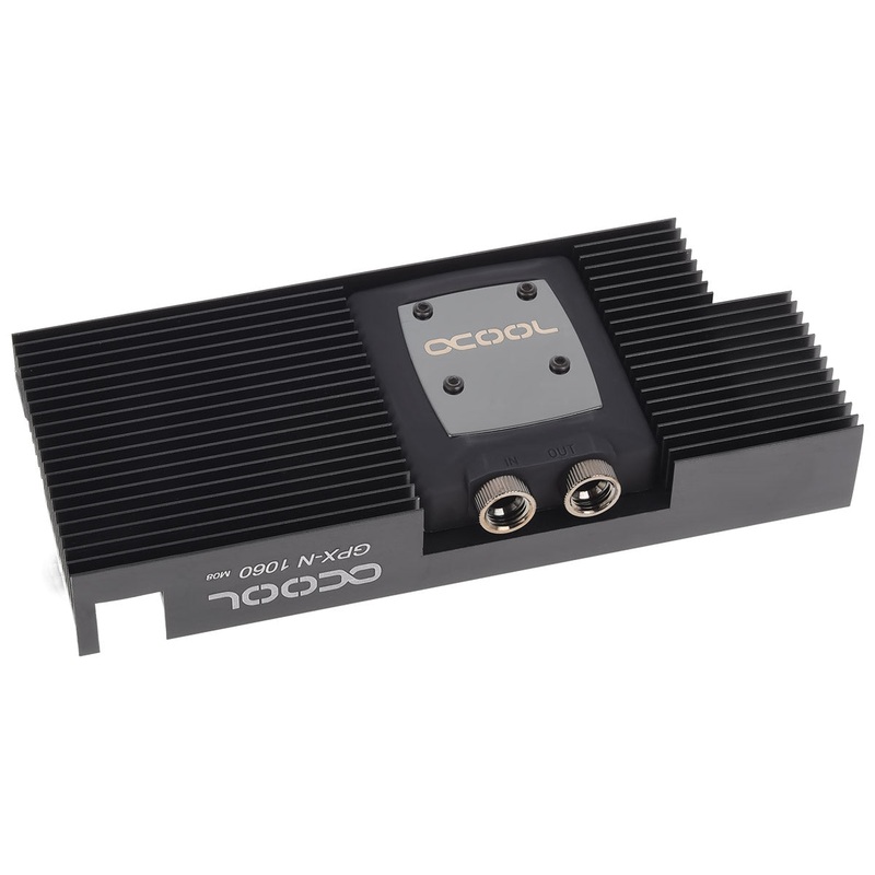 Alphacool NexXxoS GPX – Nvidia Geforce GTX 1060 M08 – incl. backplate – black