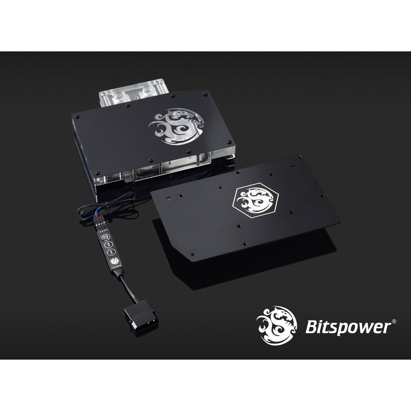 Bitspower AMD Radeon RX 480 Reference Clear Acrylic for AMD Radeon RX 480 Reference