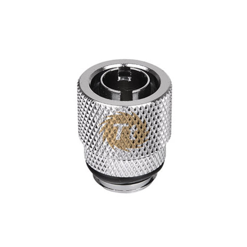 Thermaltake Pacific 3/8 ID x 1/2 OD Compression  Chrome – 6 Pack