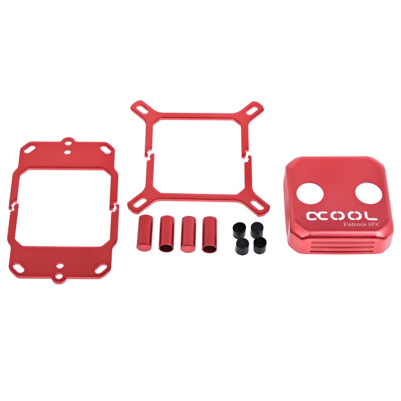 Alphacool Eisblock XPX CPU replacement cover – red