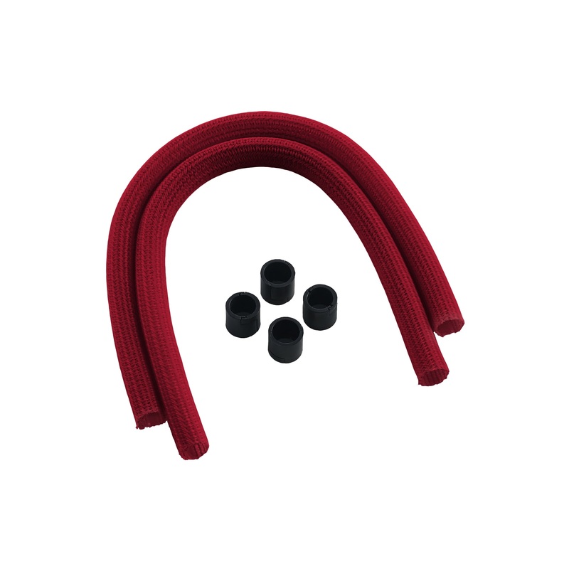 CABLEMOD AIO SLEEVING KIT SERIES 2 FOR NZXT KRAKEN / CORSAIR HYDRO PRO / EVGA CLC / EVGA GPU HYBRID – Red