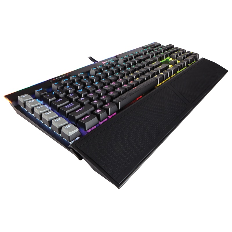 Corsair K95 RGB PLATINUM Mechanical Gaming Keyboard  Cherry MX Speed  Black