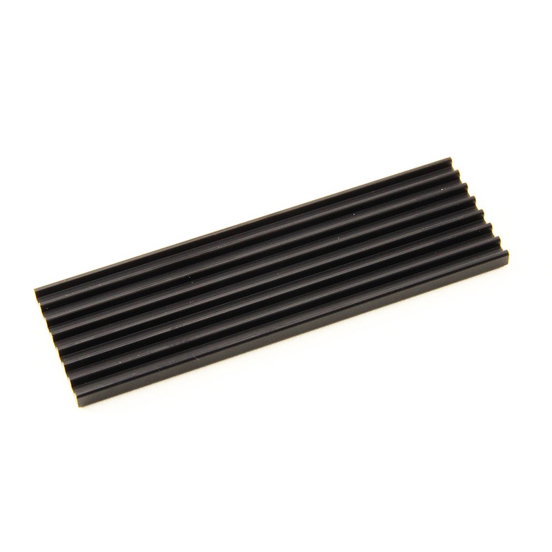 Premium SM951 SM961 950PRO XP9410 M.2 SSD Cooling Heatsink (Black)