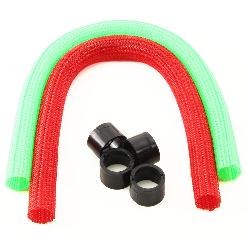 CableMod AIO Sleeving Kit Series 1 for Corsair Hydro Gen 2 – Light Green/Red
