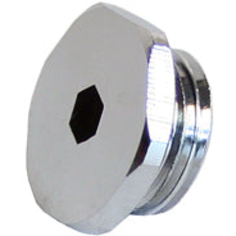 Swiftech G1/4 (1/4 BSPP) plugs – Chrome