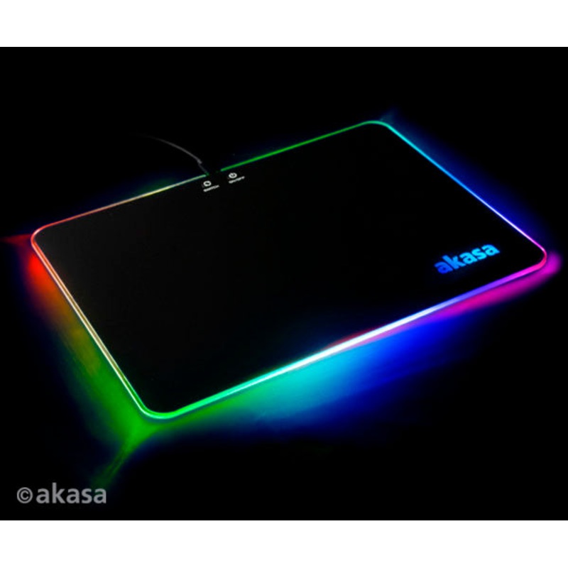 Akasa Vegas X9 9 Mode RGB LED Lit PC Mouse Mat