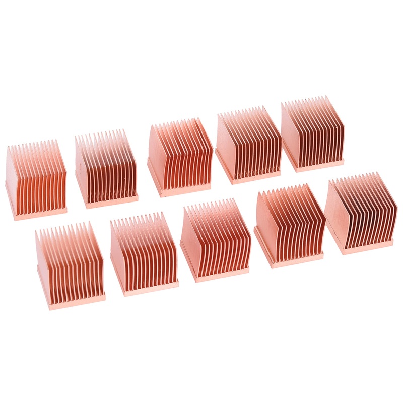 Alphacool GPU RAM Copper Heatsinks 14x14mm – 10pcs