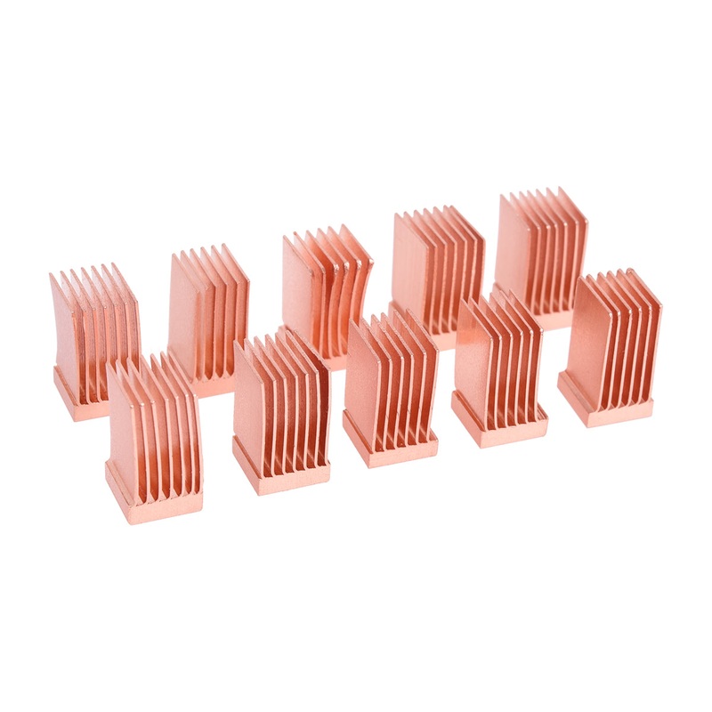 Alphacool GPU RAM Copper Heatsinks 6,5×6,5mm – 10pcs