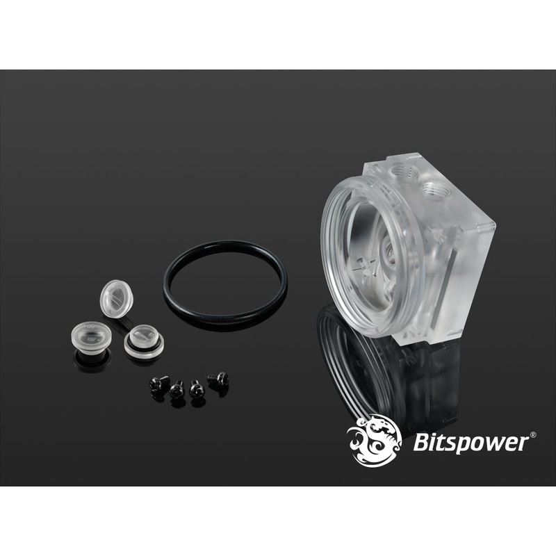 Bitspower D5 MOD TOP (Clear S Model) – Black