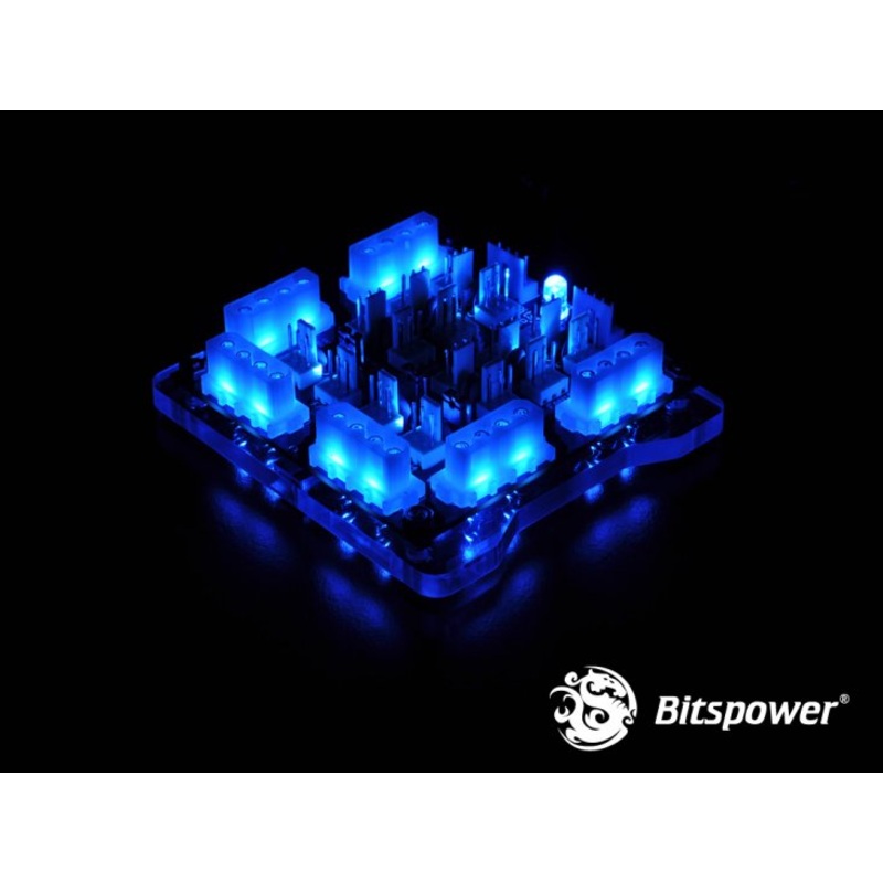 Bitspower X-Station Mini Power-Extension II Female Version – Blue