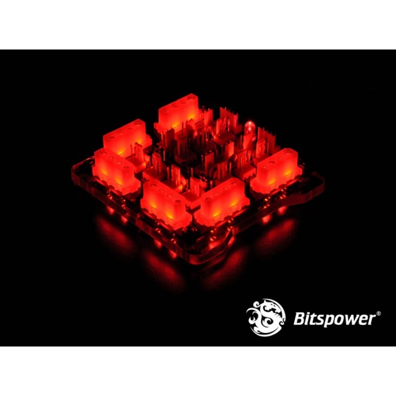 Bitspower X-Station Mini Power-Extension II Female Version – Red