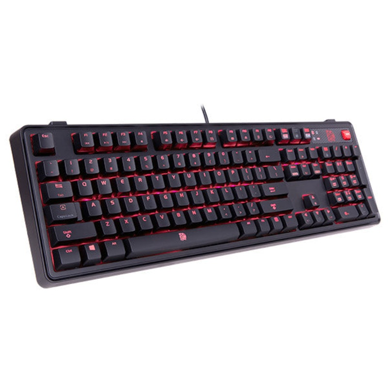 Thermaltake Tt eSPORTS MEKA Pro Cherry MX Red Switches 6 Red Backight Effect Mechanical Gaming Keyboard