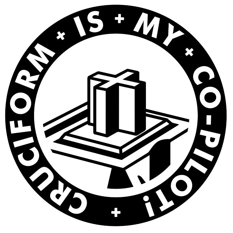 PPCS Premium Applique – Cruciform is My Co-Pilot!