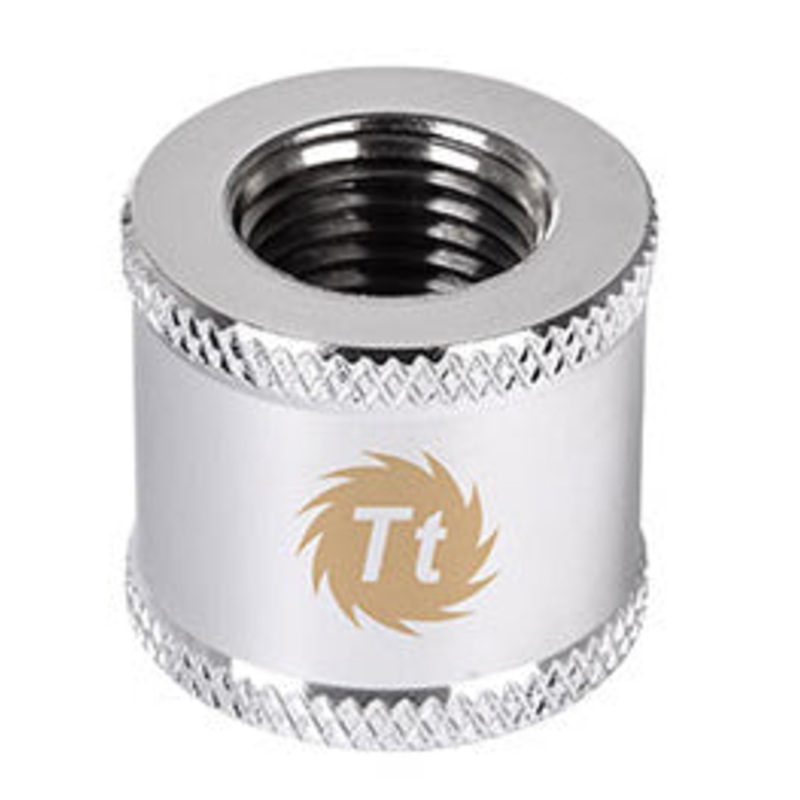 Thermaltake Pacific G1/4 Female to Female 20mm Extender  Chrome