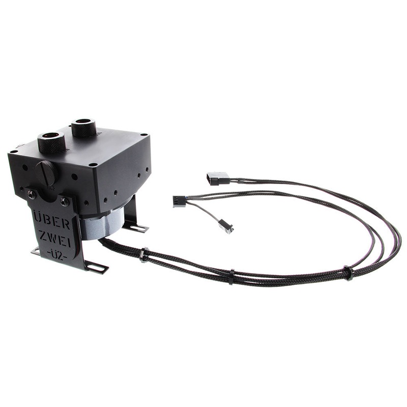 Performance-PCs ber Zwei 755 Fully Modded (D5) 12 VDC Water Pump –  Matte Black
