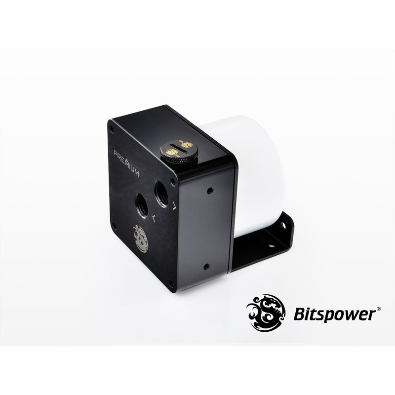 Bitspower Premium D5 MOD Top G1/4 (Abrasive White / POM Version)