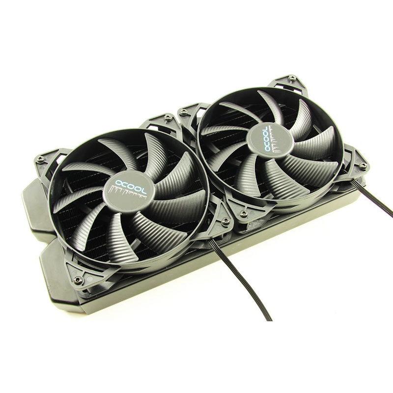 Alphacool NexXxoS ST30 240 radiator with Pure Edition 120 – 1600rpm Fan Combo