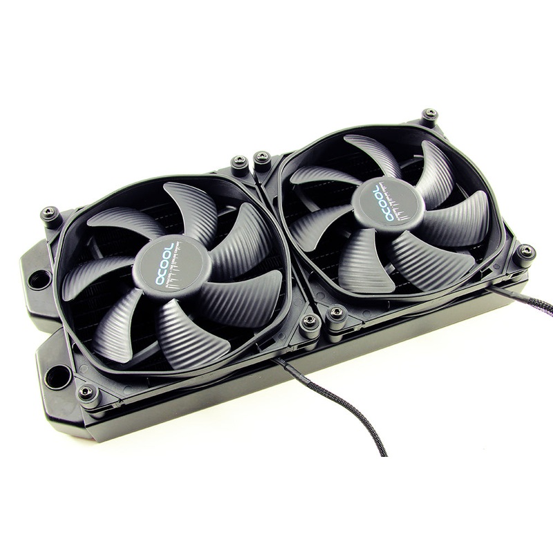 Alphacool NexXxoS ST30 240 radiator with Silent Edition 120 – 1600rpm Fan Combo