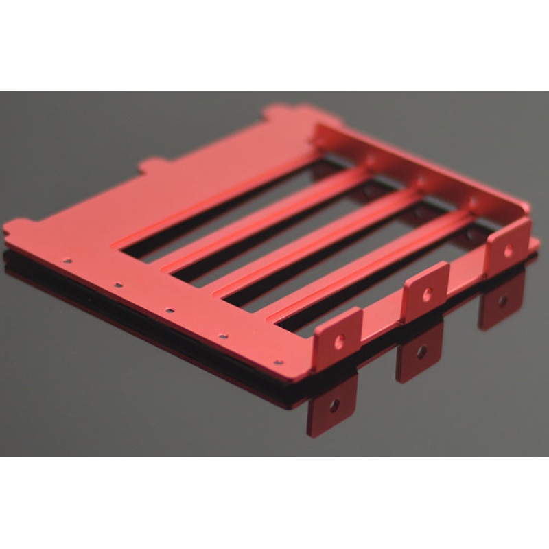 Flying-Elephant GPU Aluminum Vertical Mount – Red