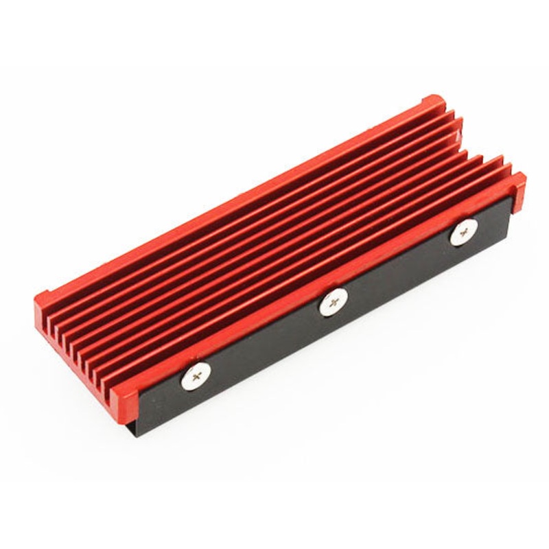 JEYI Cool Warship NVME NGFF M.2 Heatsink 2280 SSD – Red