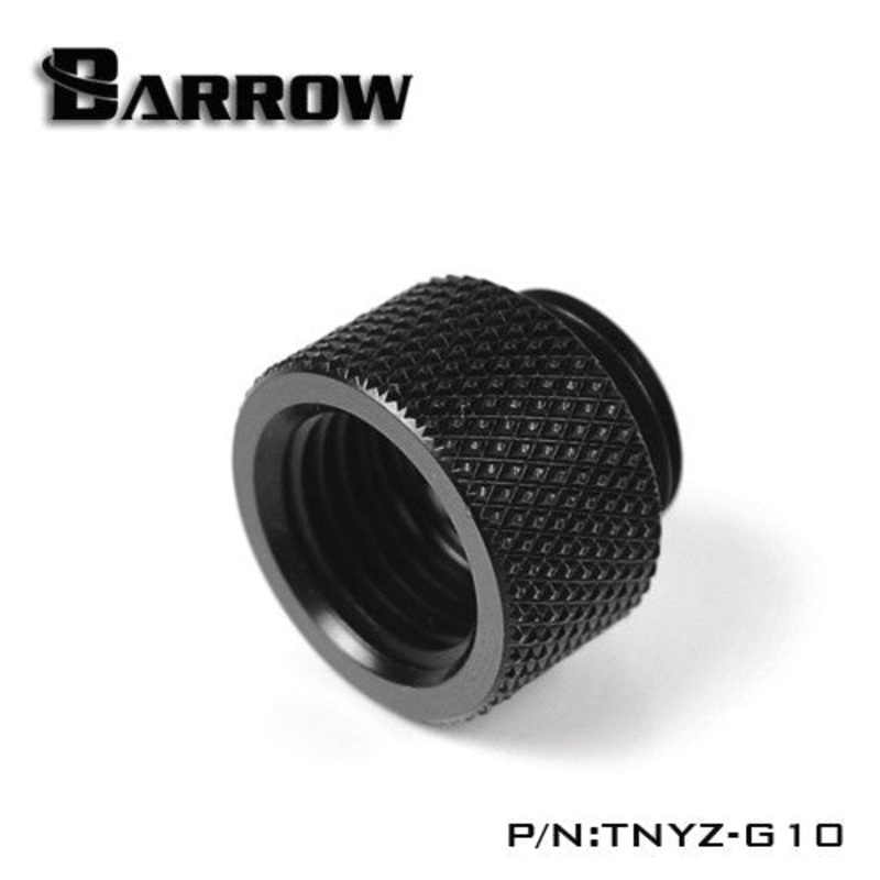 Barrow G1/4 10mm Male to Female Extension Fitting – Black