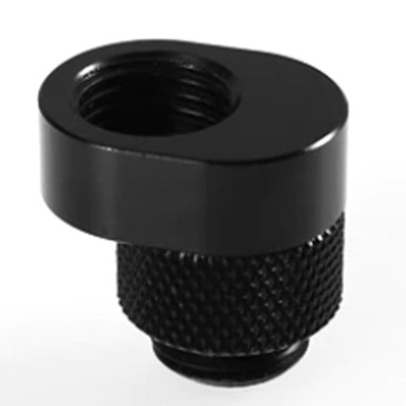 Barrow G1/4 360 Rotary Offset Adapter Fitting – Black