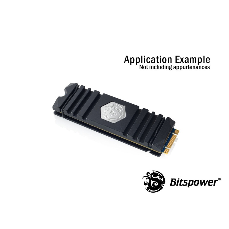 Bitspower M.2 SSD Armor Advanced Version -Black