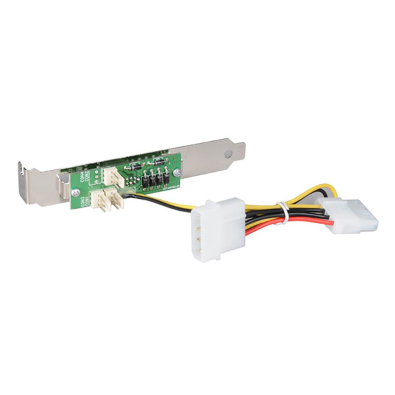 Lian Li PT-FN02B Three Fan Speed Controller, Support Fan x 3, use 1 x PCI Space – Black