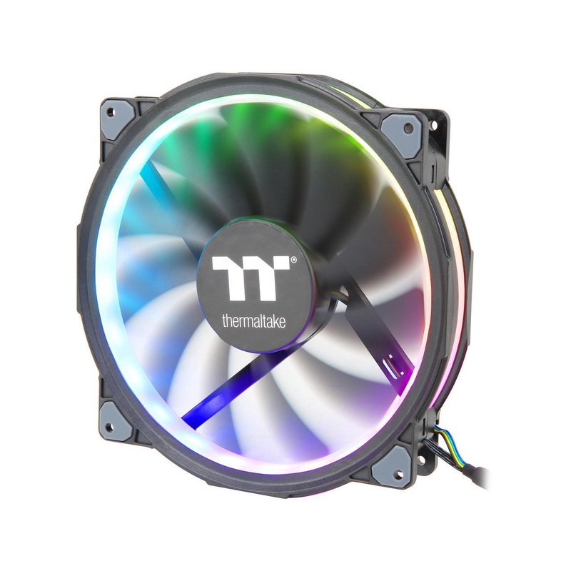 Riing Plus 20 LED RGB Case Fan TT Premium Edition (Single Fan Pack w/o Controller)