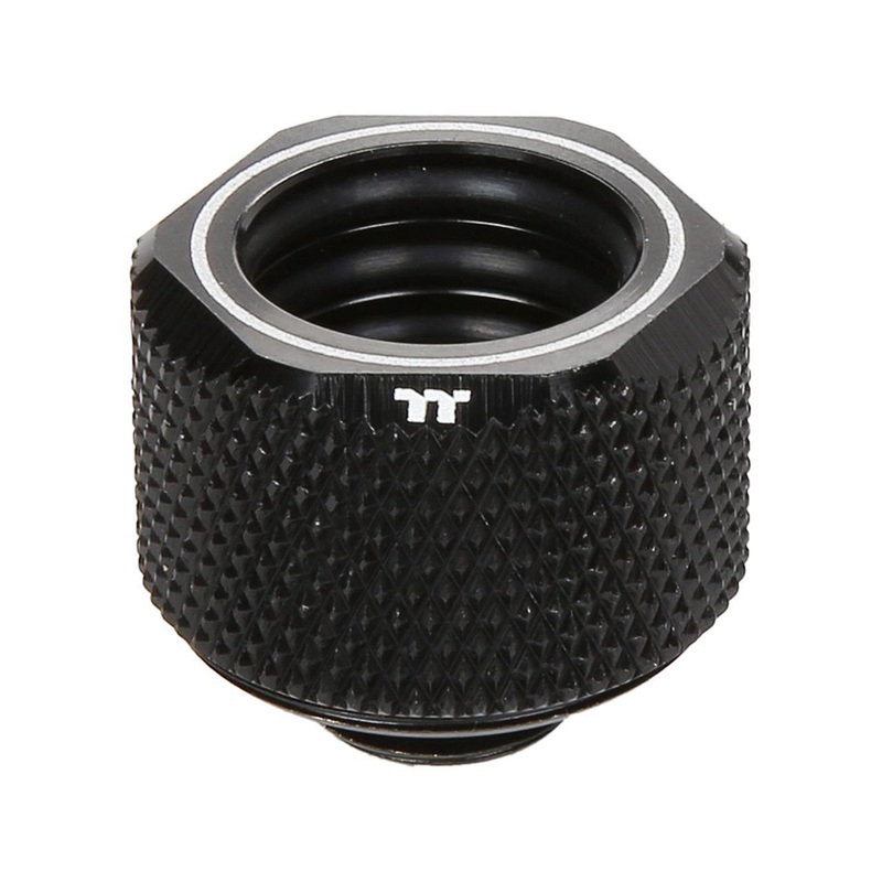 Thermaltake Pacific C-PRO G1/4 PETG Tube 16mm OD Compression  Black