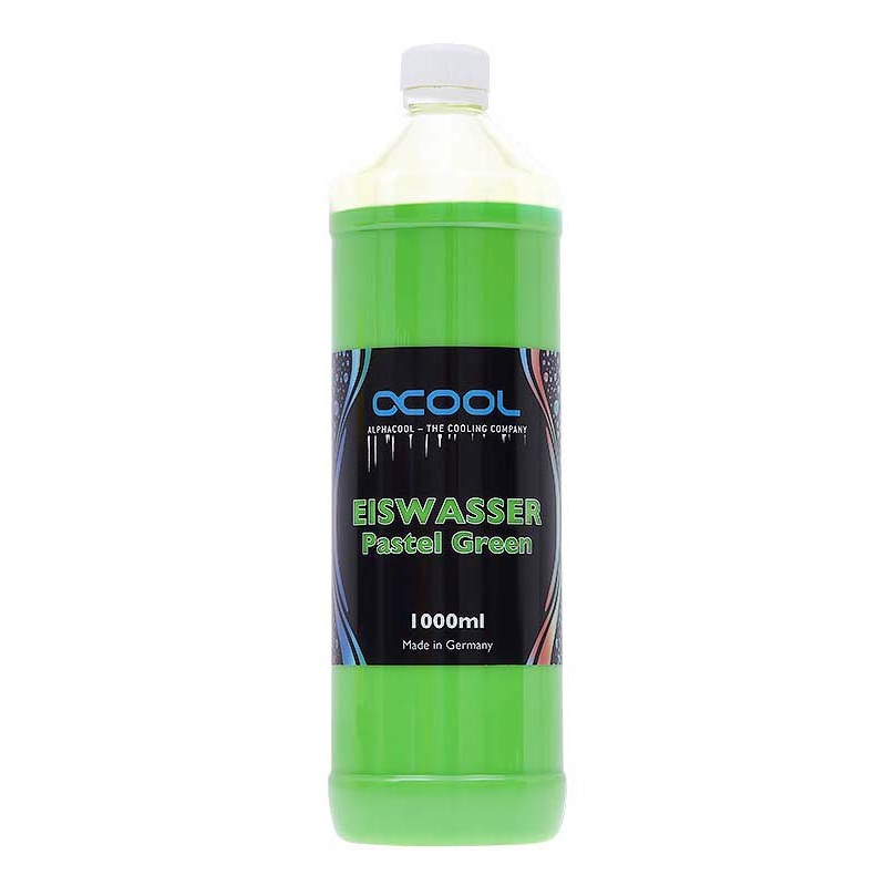 Alphacool Eiswasser Pastel Green premixed coolant 1000ml