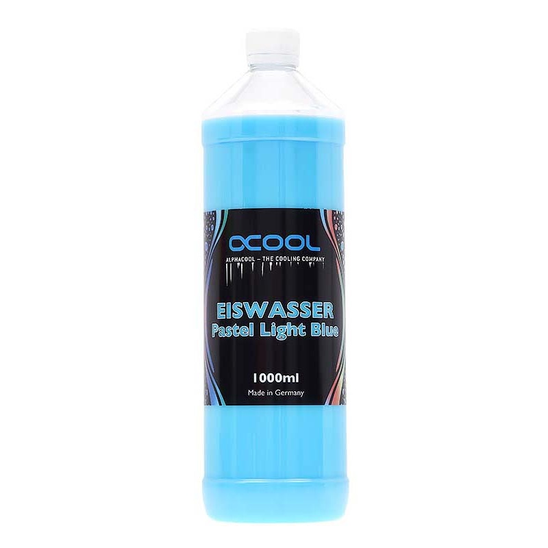 Alphacool Eiswasser Pastel Light Blue premixed coolant 1000ml