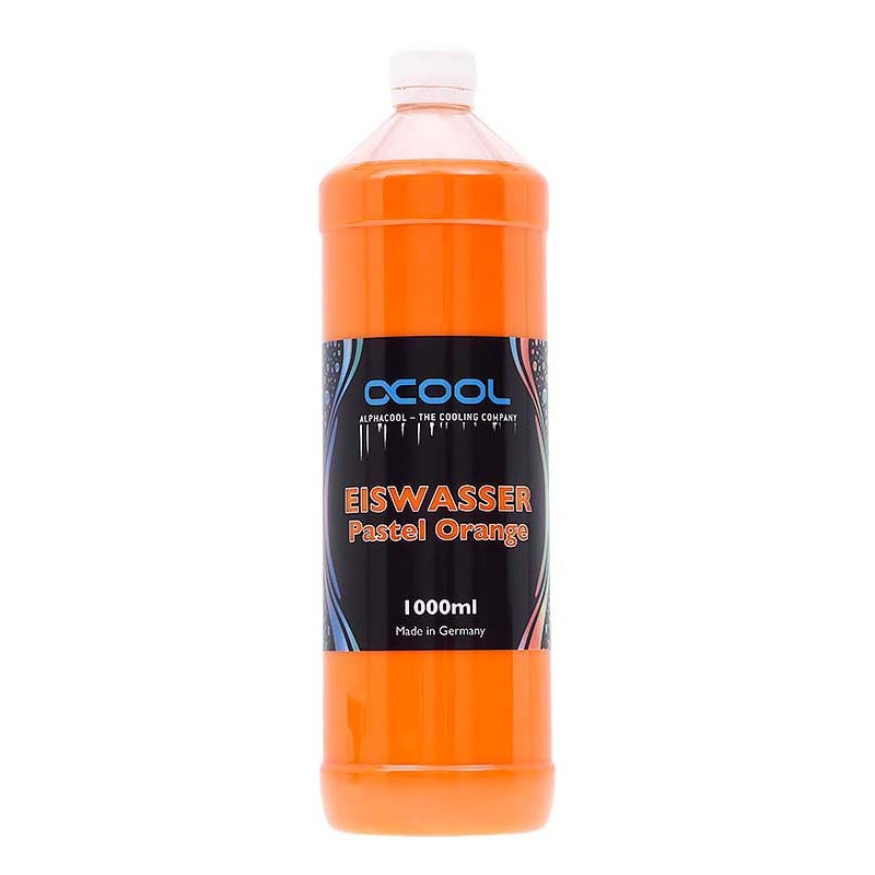 Alphacool Eiswasser Pastel Orange premixed coolant 1000ml