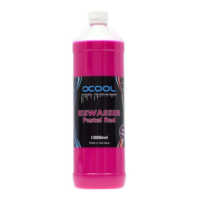 Alphacool Eiswasser Pastel Purple/Red UV-active premixed coolant 1000ml
