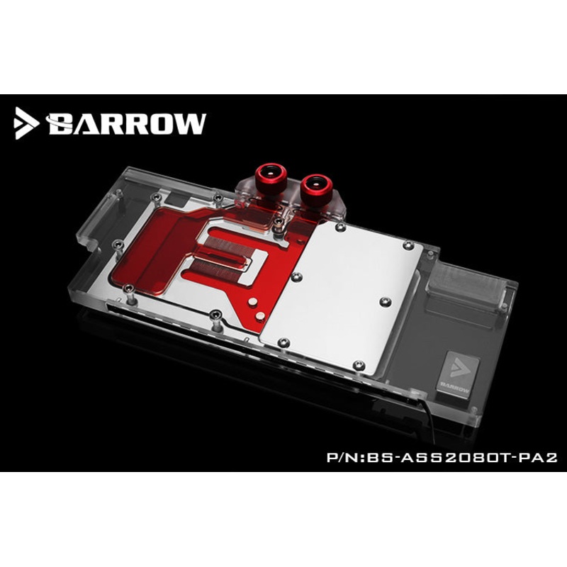 Barrow LRC 2.0 full coverage GPU water block for ASUS ROG STRIX RTX2080Ti/2080
