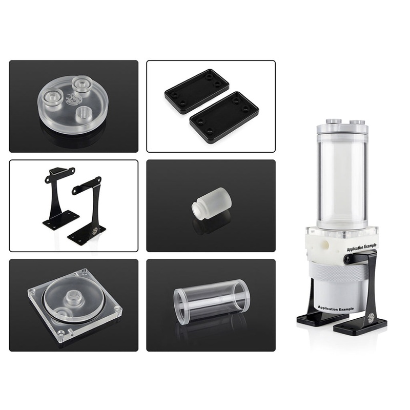 Bitspower Dual/Single D5 Top Upgrade Kit 100 Limited Edition Acrylic-Clear