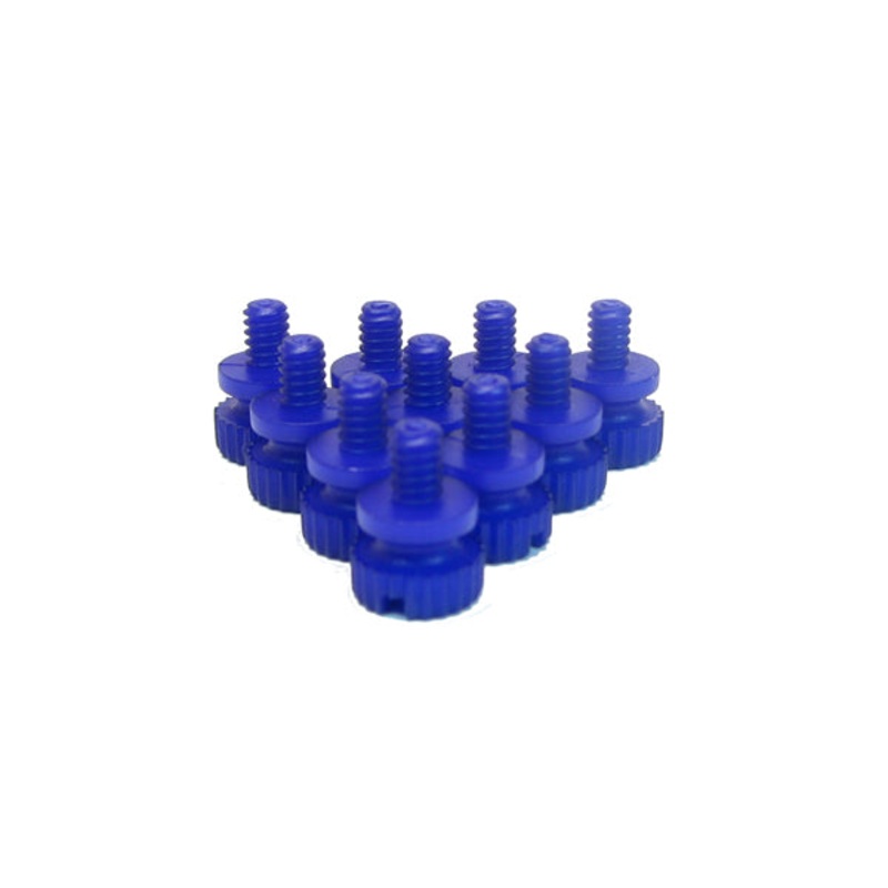Mod/Smart Poly Thumbscrews – UV Blue (Set of 10)