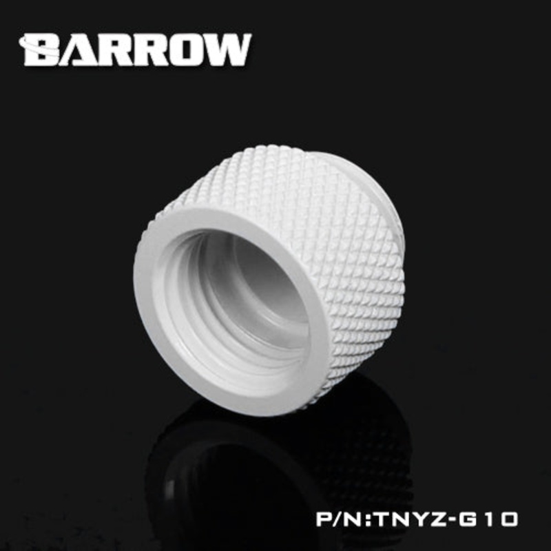 Barrow G1/4 10mm Male to Female Extension Fitting – White