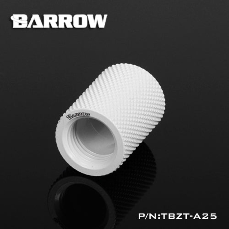 Barrow G1/4 25mm Female to Female Extension Fitting – White