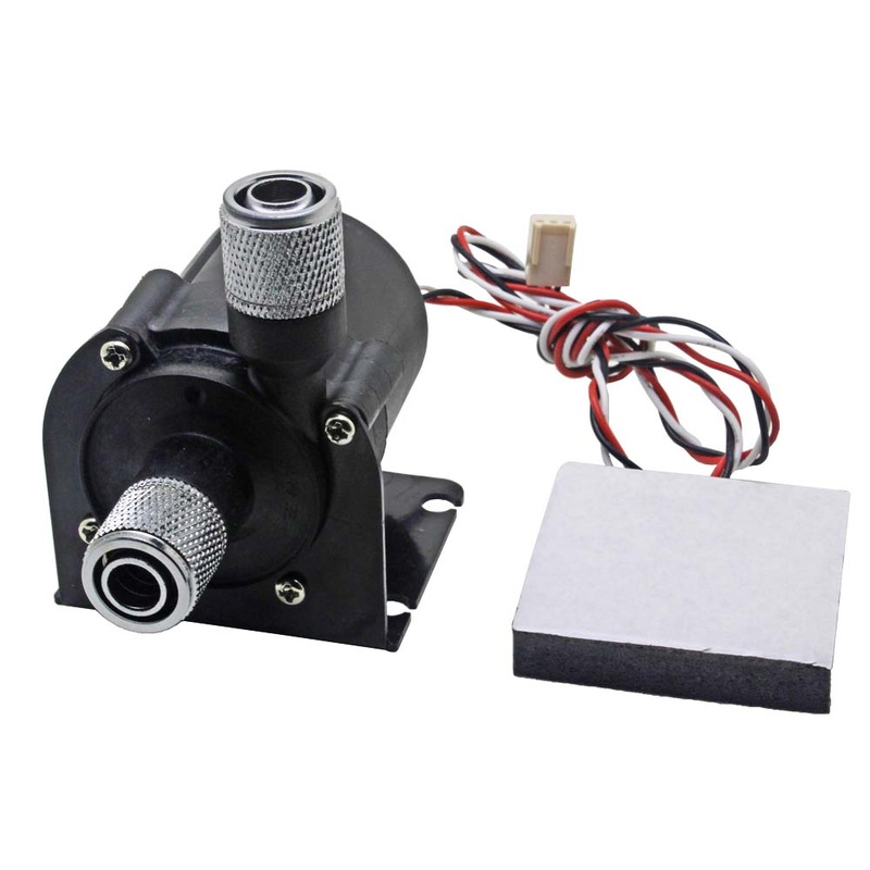 Silent 12v DC Water Cooling Water Pump with 2 G1/4 Barbs