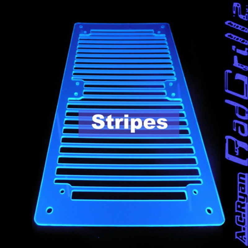 A.C. Ryan RadGrillz Stripes 2×120 Acryl UVBlue