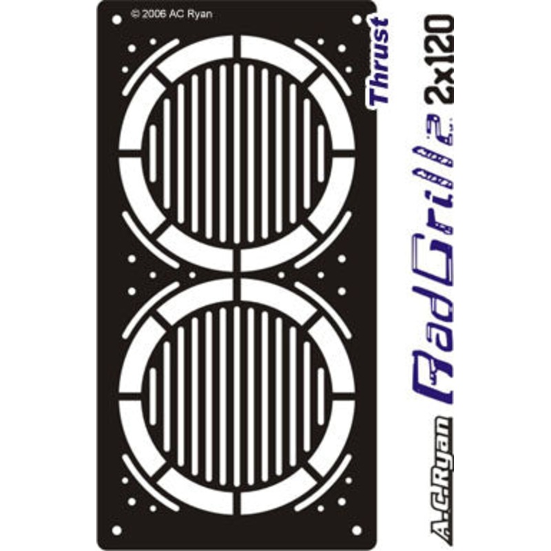 A.C. Ryan RadGrillz Thrust 2×120 Aluminium – Black