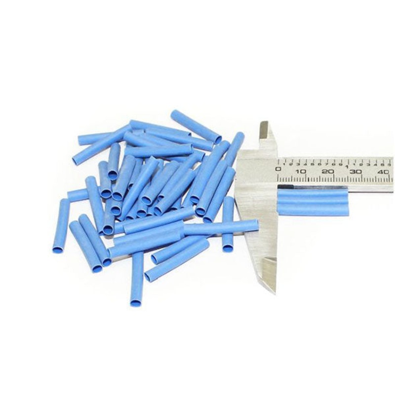 Mod/Smart 1/8 (3mm) Blue Heatshrink 25mm Length – 50 Pack